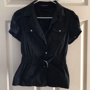 Express dress top- black